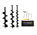 Ahoyador Hyundai 52cc 2.3 HP modelo 520 con 3 brocas - Imagen 4