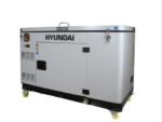 Generador Hyundai 12000SE Diésel 9 kVA Monofásico / Trifásico Cerrado - Imagen 3