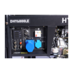 Generador Hyundai 6000LE Diésel 5 kW Monofásico 220V | 17 h Autonomía - Imagen 5