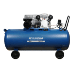 Compresor Hyundai 3 HP 300L 115 PSI Monofásico Correa