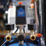Compresor Hyundai 3 HP 300L 115 PSI Monofásico Correa - Imagen 2