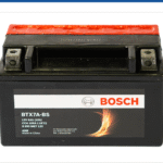 Batería Bosch AGM BTX7A 6Ah Positivo Izquerdo Moto AGM